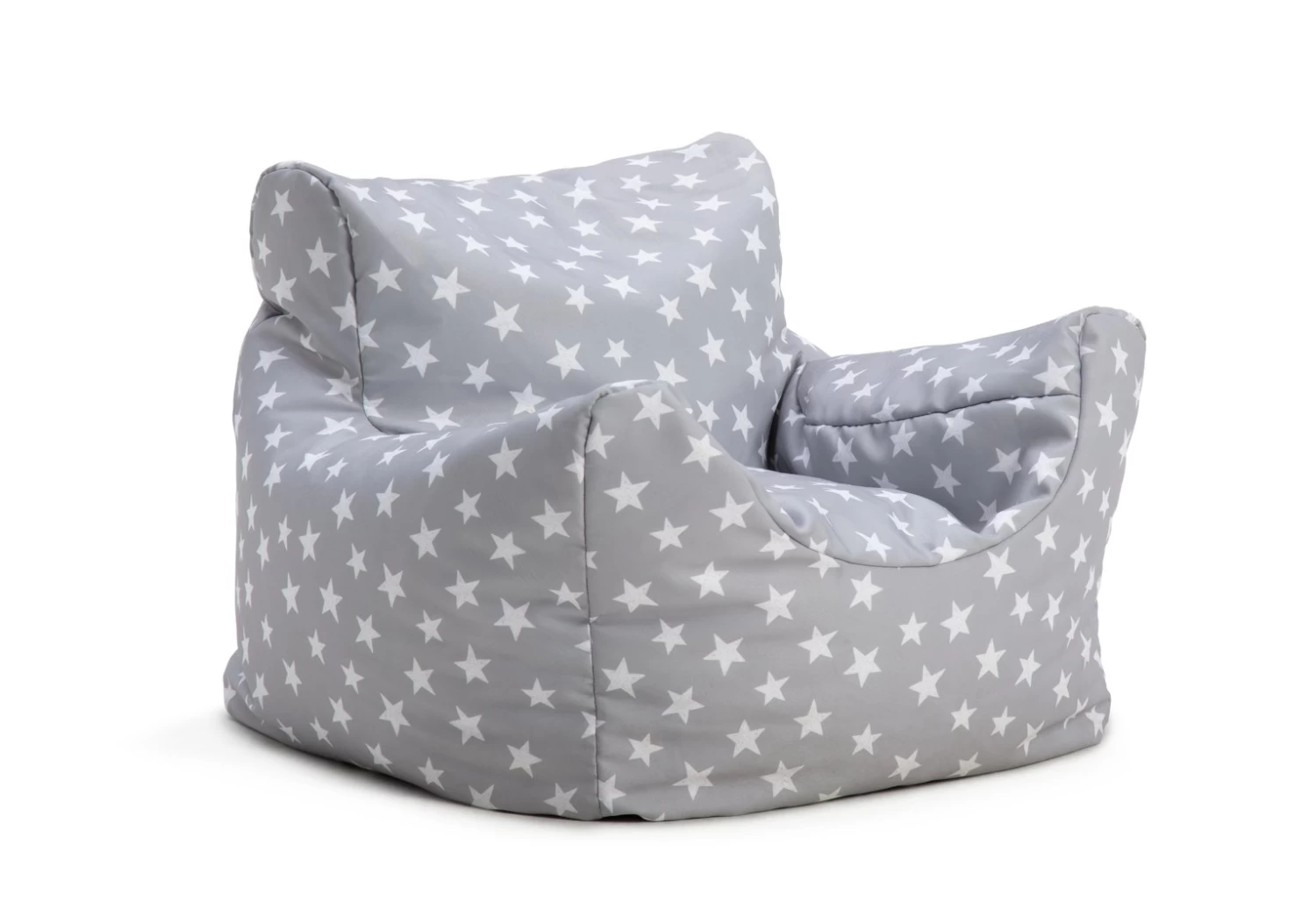 Habitat Kids Funzee Grey Stars Bean Bag 7 Habitat Kids Funzee Grey Stars Bean Bag - Image 5