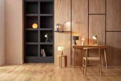 Habitat Abono Steel LED Table Lamp - Copper & Cream -Habitat 9571884 R Z002C