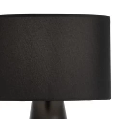 Habitat Abono Steel LED Table Lamp - Black -Habitat 9573112 R Z002A