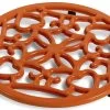 Habitat Cast Iron Trivet - Orange -Habitat 9574142 R Z001A