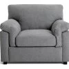 Habitat Florence Fabric Armchair - Grey -Habitat 9574654 R Z001A