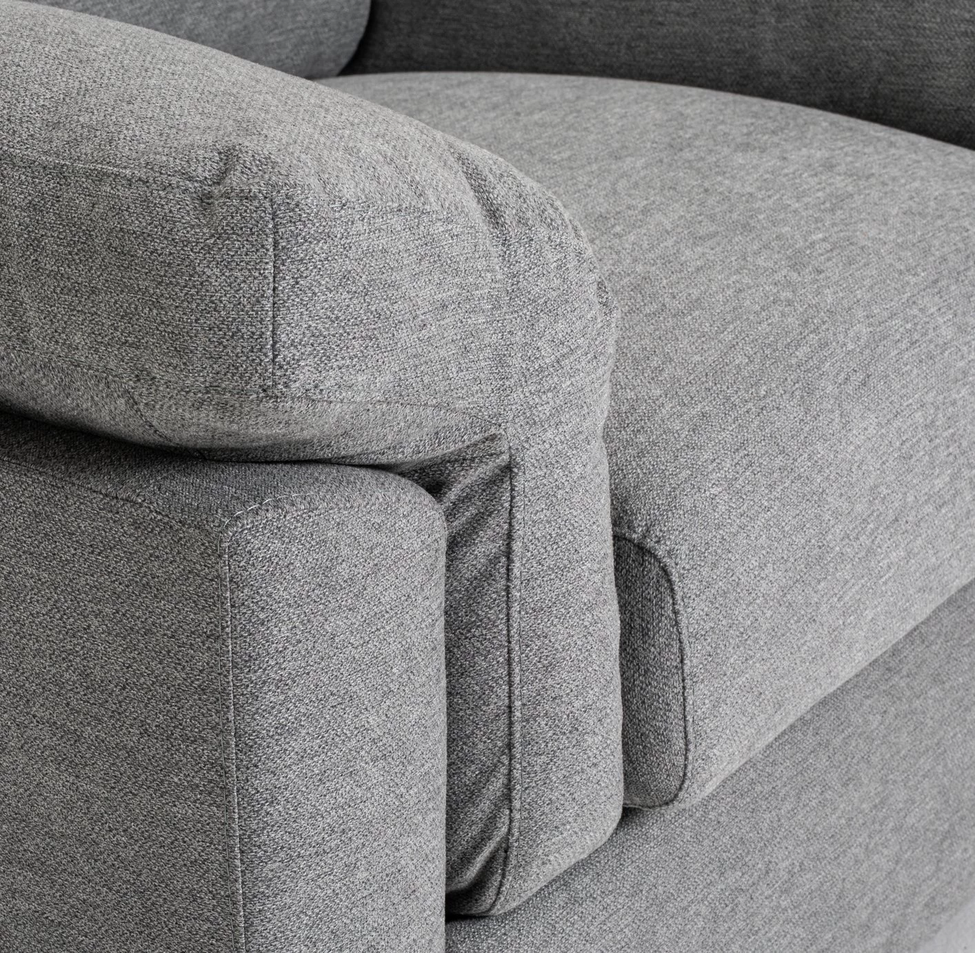 Habitat Florence Fabric Armchair - Grey 10 Habitat Florence Fabric Armchair - Grey - Image 8