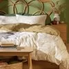 Habitat Cotton Floral Dobby Brown Bedding Set - Single -Habitat 9574692 R Z001A