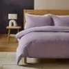 Habitat Reset Cotton Textured Print Lilac Bedding Set-Single -Habitat 9575354 R Z001A