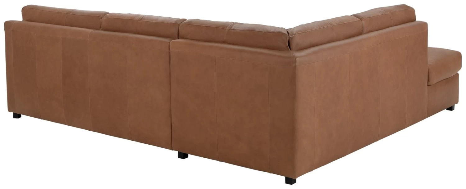 Habitat Florence Leather Left Hand Corner Chaise Sofa - Tan 9 Habitat Florence Leather Left Hand Corner Chaise Sofa - Tan - Image 7