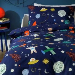 Habitat 31 Habitat Kids Glow In The Dark Space Bedding Set - Toddler