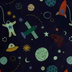 Habitat Kids Glow In The Dark Space Bedding Set - Toddler -Habitat 9581001 R Z017A