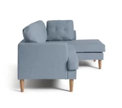 Habitat Joshua Fabric Right Hand Corner Chaise Sofa - Blue 14 Habitat Joshua Fabric Right Hand Corner Chaise Sofa - Blue -Habitat 9581812 R Z004A