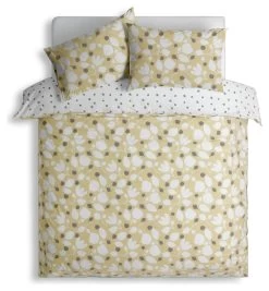 Habitat Scandi Floral Yellow & White Bedding Set - Single -Habitat 9584455 R Z002A