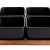 Habitat Stoneware Multiserve - Black -Habitat 9585832 R Z001A
