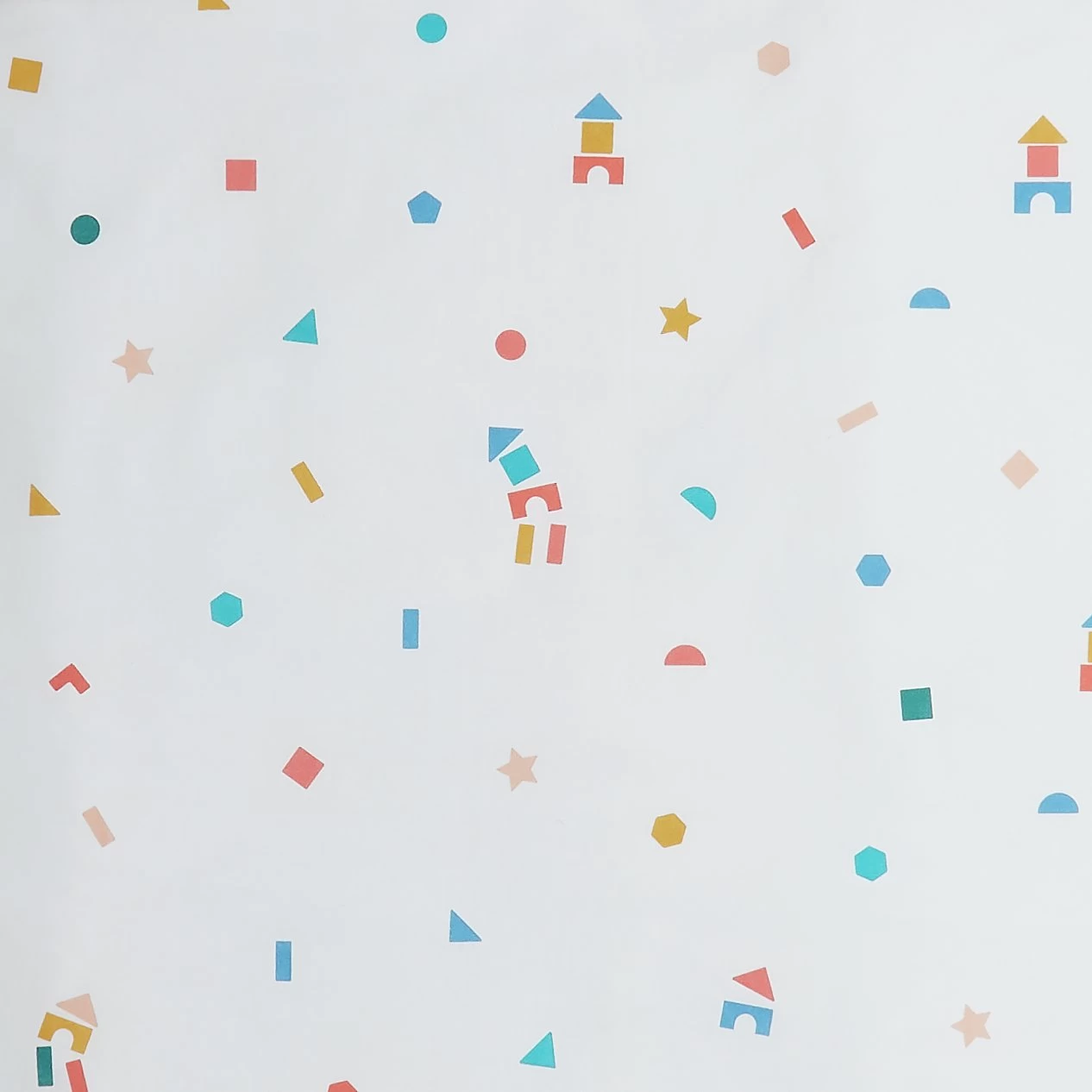 Habitat Kids Cotton Geo Pattern Play Bedding Set - Toddler 4 Habitat Kids Cotton Geo Pattern Play Bedding Set - Toddler - Image 2