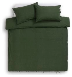 Habitat Cotton Textured Plain Green Bedding Set - Single 10 Habitat Cotton Textured Plain Green Bedding Set - Single -Habitat 9588736 R Z002A