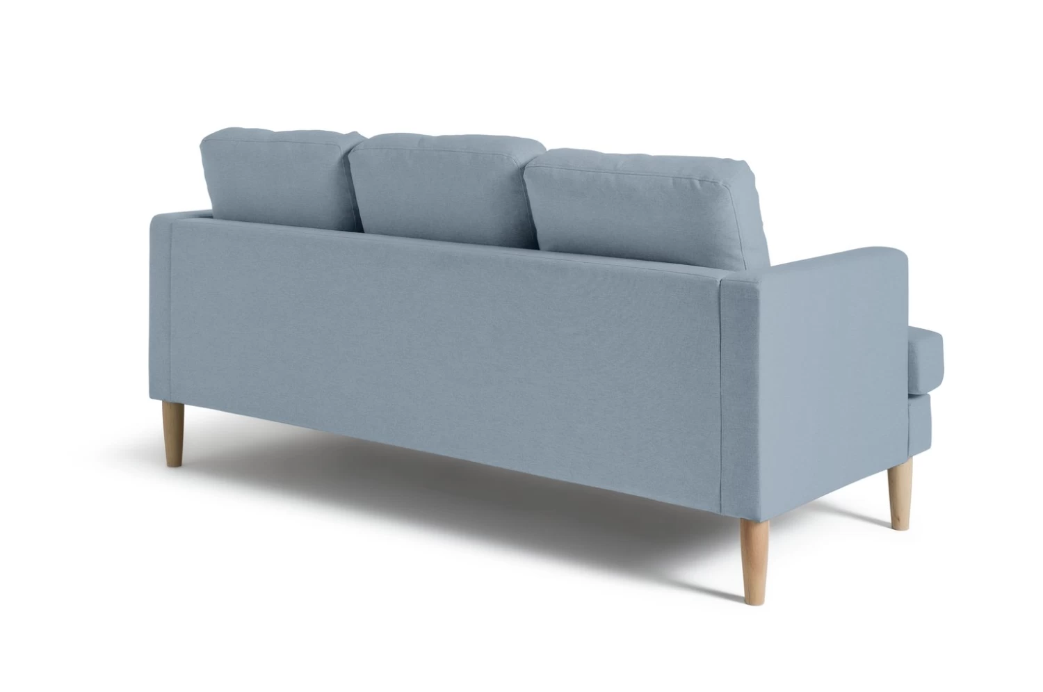 Habitat Joshua Fabric 3 Seater Sofa - Blue 8 Habitat Joshua Fabric 3 Seater Sofa - Blue - Image 6