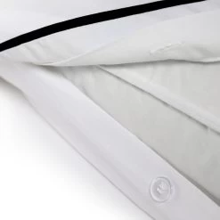 Habitat Cotton 200TC Oxford Edge White Bedding Set - Single -Habitat 9590401 R Z003A
