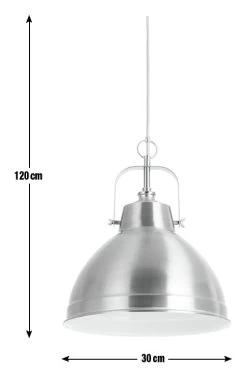 Habitat Cetus Fisherman Pendant - Satin Nickel -Habitat 9591565 R Z017A