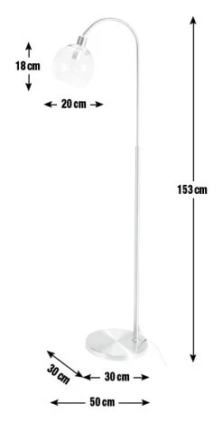 Habitat Coleman Floor Lamp - Copper -Habitat 9594531 R E001