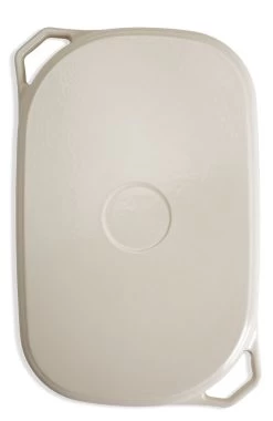 Habitat Large Cast Iron Grill Pan - Cream -Habitat 9596120 R Z004A