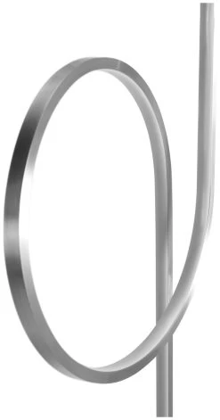 Habitat Pill LED Floor Lamp - Brushed Chrome -Habitat 9597806 R Z003A