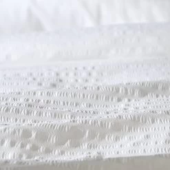 Habitat Seersucker Plain White Bedding Set - Single -Habitat 9598733 R Z005A