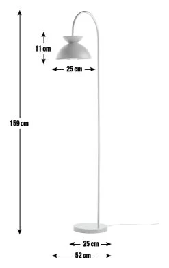 Habitat Dasni Floor Lamp - Marble & Brass 13 Habitat Dasni Floor Lamp - Marble & Brass -Habitat 9598867 R E001
