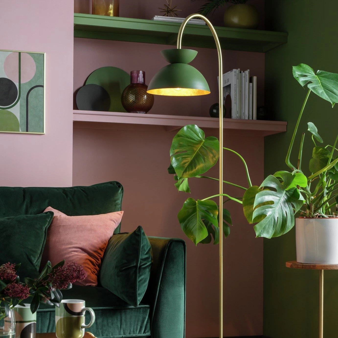 Habitat Dasni Floor Lamp - Marble & Brass 3 Habitat Dasni Floor Lamp - Marble & Brass