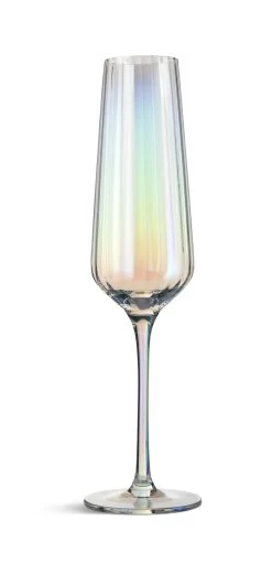 Habitat Iridescent Lustre Set Of 4 Champagne Flute 9 Habitat Iridescent Lustre Set Of 4 Champagne Flute -Habitat 9600102 R Z002A