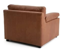 Habitat Florence Leather Armchair - Tan -Habitat 9600511 R Z003A