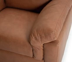 Habitat Florence Leather Armchair - Tan -Habitat 9600511 R Z006A