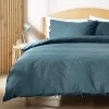 Habitat Herbalist Cotton Textured Blue Bedding Set - Single 1 Habitat Herbalist Cotton Textured Blue Bedding Set - Single -Habitat 9600803 R Z001A