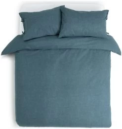 Habitat Herbalist Cotton Textured Blue Bedding Set - Single -Habitat 9600803 R Z002A