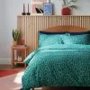 Habitat Emerald Brush Strokes Green Bedding Set - Single -Habitat 9602382 R Z001A