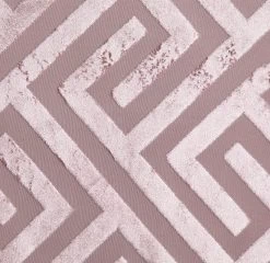 Habitat Geo Velvet Blush Pink Bedding Set - Single -Habitat 9602447 R Z017A