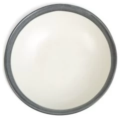 Habitat Stripe 4 Piece Stoneware Pasta Bowl - Blue -Habitat 9605554 R Z005A