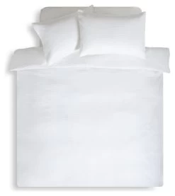 Habitat Cotton Waffle Plain White Bedding Set - Single -Habitat 9607064 R Z002A