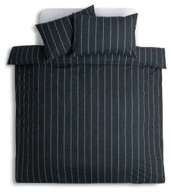 Habitat Cotton Modern Country Stripe Navy Bedding Set-Single -Habitat 9608740 R Z002A