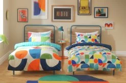 Habitat Kids Geo Shapes Twin Pack Bedding Set - Double -Habitat 9610790 R Z007A