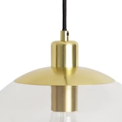 Habitat Coleman Metal Pendant Light - Gold -Habitat 9612420 R Z002A
