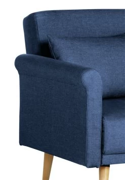 Habitat Evie Fabric 2 Seater Sofa In A Box - Navy Blue -Habitat 9612437 R Z006A