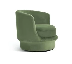Habitat Ronda Velvet Accent Chair - Olive Green -Habitat 9613058 R Z004A