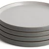 Habitat Speckle Set Of 4 Side Plate - Grey -Habitat 9613962 R Z001A