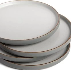 Habitat Speckle Set Of 4 Side Plate - Grey 13 Habitat Speckle Set Of 4 Side Plate - Grey -Habitat 9613962 R Z005A