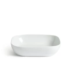 Habitat Riko Square 4 Piece Pasta Bowls - White -Habitat 9615678 R Z002A