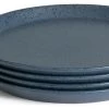 Habitat Addison 4 Piece Stoneware Dinner Plate - Blue -Habitat 9616835 R Z001A