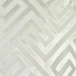 Habitat Geo Velvet Silver Bedding Set - Single -Habitat 9621356 R B001