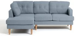 Habitat Joshua Left Hand Corner Chaise Sofa - Blue 15 Habitat Joshua Left Hand Corner Chaise Sofa - Blue -Habitat 9621844 R Z003A