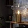 Habitat Marlow Glass Table Lamp - Gold -Habitat 9622977 R Z001A