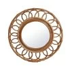 Habitat Faux Rattan Garden Mirror 2 Habitat Faux Rattan Garden Mirror -Habitat 9626980 R Z001A