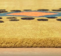 Habitat Kids Dragon Shaped Rug - Mustard - 100x150cm 10 Habitat Kids Dragon Shaped Rug - Mustard - 100x150cm -Habitat 9627817 R Z002C