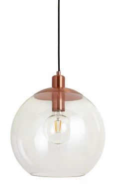 Habitat Coleman Metal Pendant Light - Copper -Habitat 9628081 R Z001C