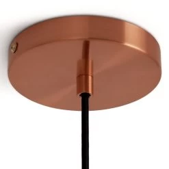 Habitat Coleman Metal Pendant Light - Copper -Habitat 9628081 R Z003A